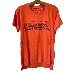 Royce Apparel Pressbox Oklahoma State Cowboys T Shirt Womens Medium Orange NEW